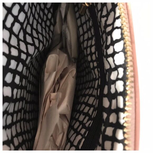 Francesca’s Pink Double Compartment Bag NWT - Picture 3 of 3